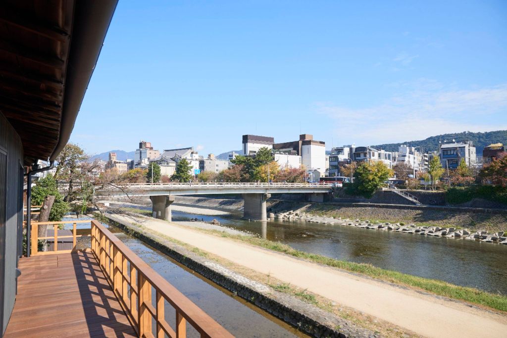 施術室からの眺望